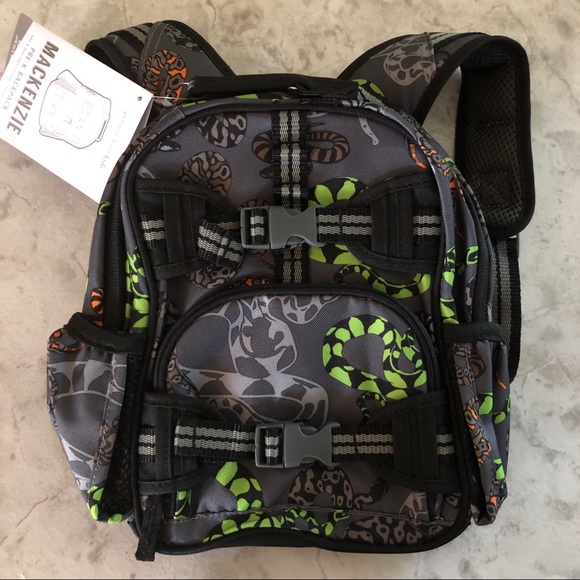 pottery barn snake backpack